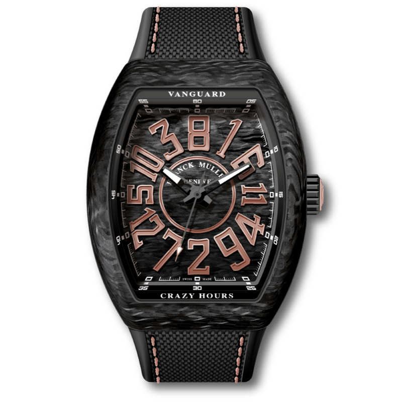V45CHCBNRB-5N Vanguard Crazy Hours - Franck Muller USA